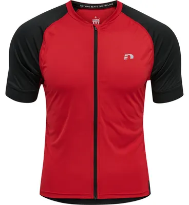 Productafbeelding van Newline Core fietsshirt voor heren - tango rood, maat: L