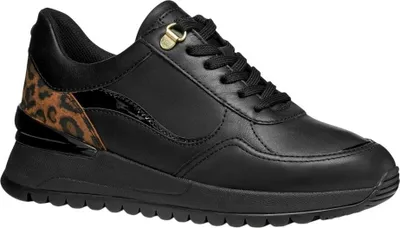 Produktbild von Geox - "Desya" Sneaker für Damen, Nappaleder FS12255 (38 EU) (Schwarz)