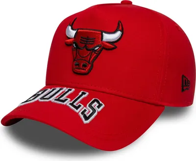 Produktbild von New Era NBA 9FORTY Visor Hit Cap Chicago Bulls red