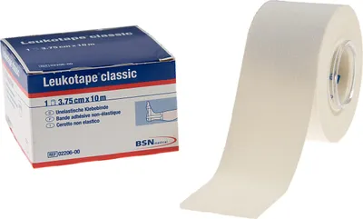 Produktbild von Leukotape Sport Tape Classic weiß 3,75 cm x 10m | 1 Rolle