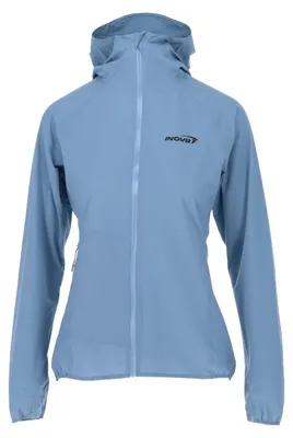 Productafbeelding van INOV8 Stormshell FZ V2 dames hardloopjas, blauw/grijs, maat 10