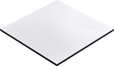 Produktbild von COMPACT | Gastro HPL Tischplatte | B:T 70 x 70 cm | Weiß | Quadratisch | Gastro HPL Tischplatte