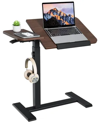 Image de Table de lit réglable en hauteur, avec système de levage pneumatique, de 67 à 101 cm