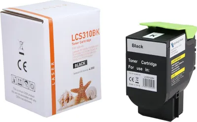 Produktbild von black Toner/Druckkassette 3.4-70C2HK0 kompatibel mit Lexmark 70C2HK0 [ 702HK ]  Seiten: 4.000