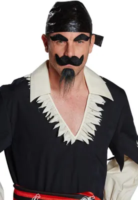 Produktbild von Rubie's Bart Set zum Piratenkostüm an Karneval Fasching