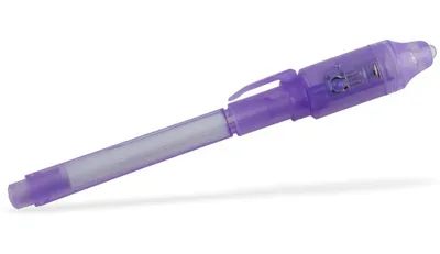 Produktbild von Unsichtbarer Stift, sichtbar unter UV-Licht