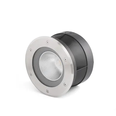 Image de Encastré de sol à LED SURIA-24 60° Acier inoxydable