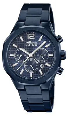 Obrázek produktu pro Pánské hodinky Lotus Classic Elegant z nerezové oceli modré UL18848/1