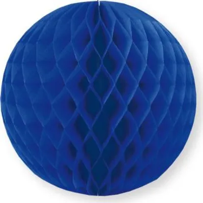 Produktbild von Maxi Wabenball Dunkelblau 50 cm, schwer entflammbar