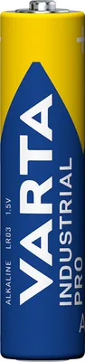 Produktbild von Varta Industrial Pro, Einwegbatterie, AAA, Alkali, 1,5 V, 2 Stück(e), 22 mm