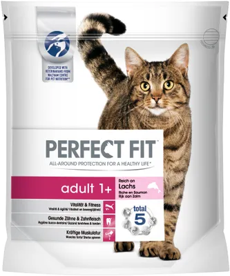 Produktbild von Perfect Fit Katze Adult 1+ Reich An Lachs 1,4