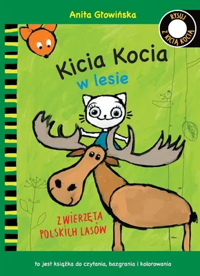 Zdjęcie produktu dla Kicia Kocia w lesie Kolorowanka
