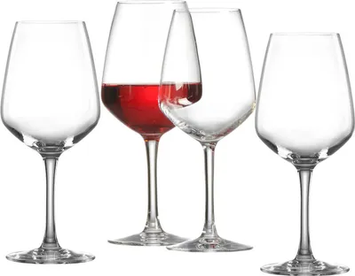 Immagine prodotto di Ritzenhoff & Breker Burgunderglas Mambo 4er Set, Weingläser, Kristallglas, Klar, 500 ml, 813241