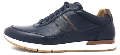 Image de Pius Gabor - Chaussures de ville pour hommes, modèle à lacets, style sportif, couleur bleu, pour un usage décontracté