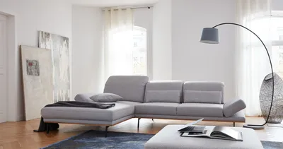 Produktbild von Sitzgruppe Sofa TL2878 320x194 Mono Light Grey Fuß Metall Schwarz mit Funktion