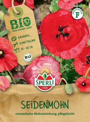 Produktbild von SPERLI  Seidenmohnsamen Papaver rhoeas 130 Pflanzen