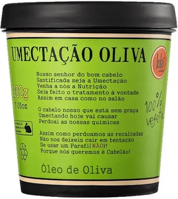 Produktbild von Lola Cosmetics Olive feuchtigkeitsspendende Maske - 200gr