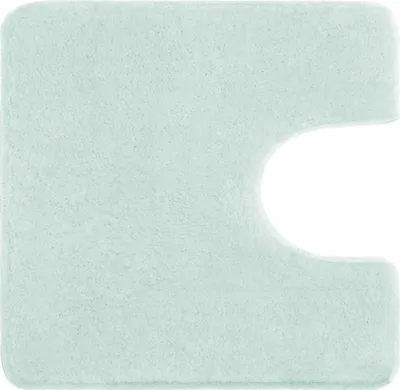 Produktbild von Kleine Wolke Badteppich Meadow Opal 55x55 cm WC-Vorleger mit Ausschnitt