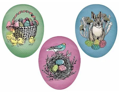 Produktbild von Nestler 19218.06 Füllei Ostern - Ø 18 cm, bunt sortiert matt