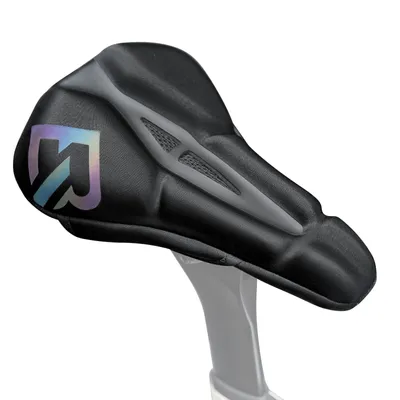 Produktbild von ROCKBROS Sattelbezug Fahrradsattelüberzug mit Memory-Foam & 3D-geformter Polsterung Fahrkomfort ergonomischer für MTB Rennrad