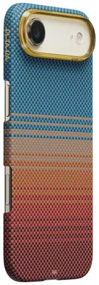 Zdjęcie produktu dla Etui PITAKA Edge Case California Dream 01 do iPhone Air sunset