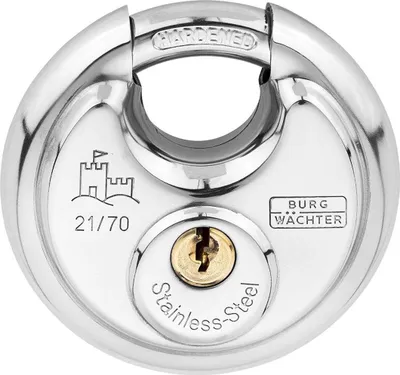 Immagine prodotto di Lucchetto a cilindro Burg Wächter 21 70 larghezza corpo serratura 70 mm - 21 70