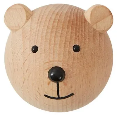 Produktbild von OYOY 10995, Drinnen, Universalhaken, Schwarz, Holz, Holz, 45 mm, 60 mm