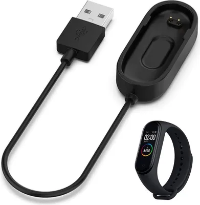 Obrázek produktu pro Kabel kompatibilní s náramkem Xiaomi Mi Band 4 - nabíjecí adaptér USB dokovací stanice pro hodinky Phonillico®