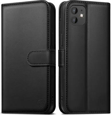 Produktbild von Handyhülle Schwarz iPhone 12 Pro Hülle Schutzhülle RFID Blocker