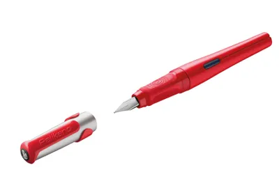 Produktbild von Pelikan Pelikano Füllhalter P480A rot für Rechtshänder