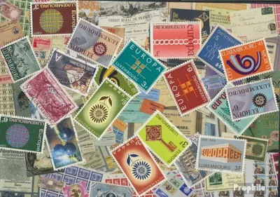 Produktbild von Briefmarken Luxemburg 25 verschiedene Sondermarken