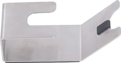 Image de Support en acier inoxydable pour portafiltres à café sans fond, simple et double bec, support pour portafiltres à café, argenté