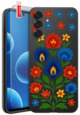 Zdjęcie produktu dla Etui Do Samsung A37 5G Wzory | Silikonowe Matt Case + Szkło 9H