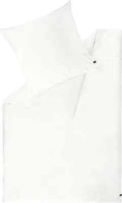 Produktbild von SCHÖNER WOHNEN-Kollektion Satin Bettwäsche PLAIN Weiss 200 x 200 cm
