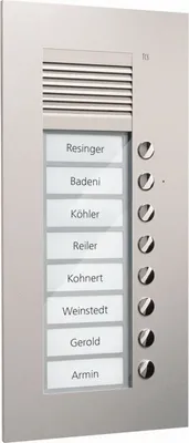 Produktbild von TCS Türsprechstelle PUK08/1-EN (PUK08/1-EN)