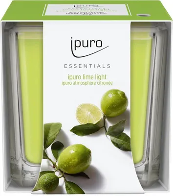 Immagine prodotto di ipuro IFC2203 candela profumata Lime Light verde lime light
