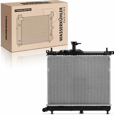 Productafbeelding van Frankberg 1x radiator waterkoeler motorkoeler voor Hyundai i10 PA 11L 12L