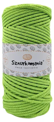 Zdjęcie produktu dla sznurek bawełniany 3mm 100metrów, sznurek do szydełkowania, sznurek do makramy, sznurek z rdzeniem, sznurek 3mm, sznurek pleciony, lina do makramy