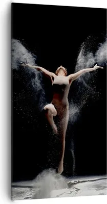 Produktbild von Bild auf Leinwand - Leinwandbild - Einteilig - Fotografie Tanz Flügel - 65x120cm - Wand Bild - Wanddeko - Wandbilder - Leinwanddruck - Bilder - Wanddekoration - Leinwand bilder - PA65x120-4306