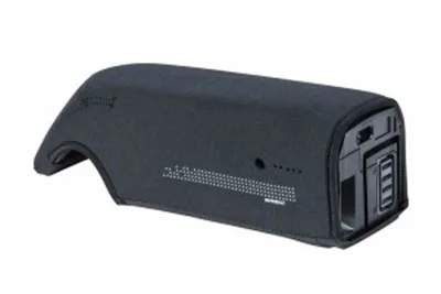 Image de Basil Downtube Battery For Shimano Steps Cover Black/Lime 32 x 12 x 9 cm