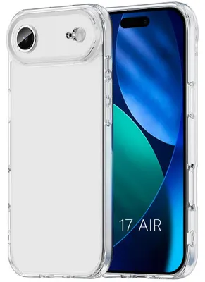 Image de Coque pour iPhone Air, Protection Silicone Antichoc Anti-Rayures Ultra Slim Transparent