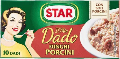 Produktbild von Star dado funghi porcini brodo Steinpilze Suppenwürfel Brühe 10 pz