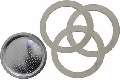 Produktbild von Bialetti 3 Dichtungen + 1 Filter 3/4 Tassen Karton