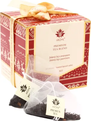 Obrázok produktu pre ARÔME Čaj zelený 10 ks, Ananas a Jasmín