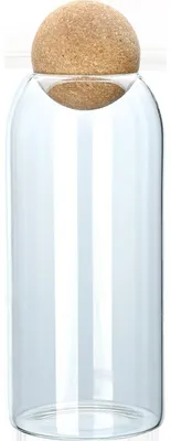 Obrázek produktu pro Skleněná Konvice 950 Ml - Korkový Zátka