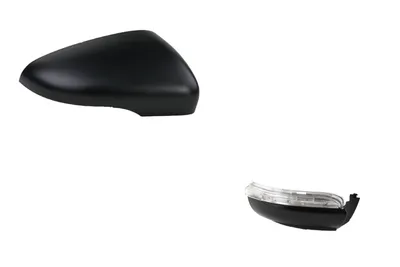 Produktbild von Spiegelkappe + Spiegelblinker passend für VW Golf VI 5K1 AJ5 517 10/2008- rechts 5K0949102A 6R0949102E Johns