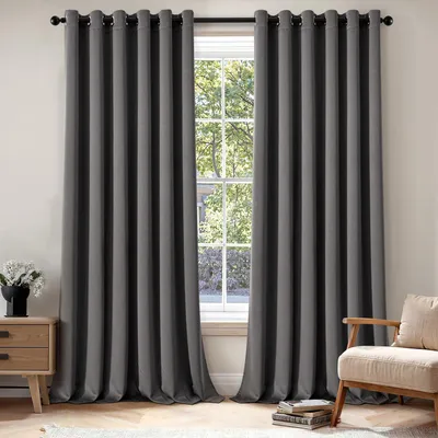 Verdunkelungsvorhänge 2er-Set 200x245 cm Orange mit Ösen