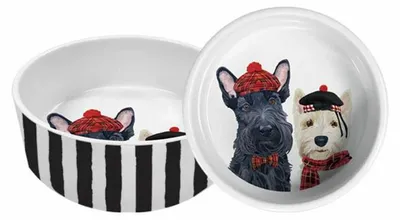 Immagine prodotto di PPD Angus & Fiona Pet Bowl small, Napf, Futternapf, New Bone China, Ø 14 cm, 60016