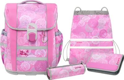 Produktbild von McNeill Schulranzen-Set 5-teilig Mac2 schwarz