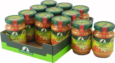 Produktbild von Party Meerrettich von Spreewald-Rabe 12er Set (12 Gläser à 100 g)